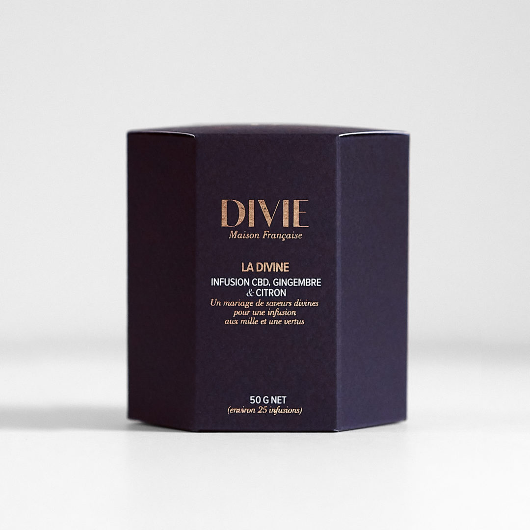 Infusions au cbd découvrez les produits Divie et essayez le CBD